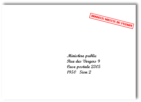 21 février 2014 - Pces jointes Dossier prison (Au ministère public)